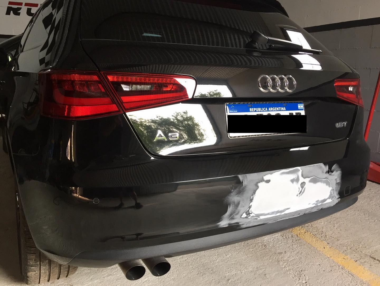 Trabajo de chapa antes caso 5